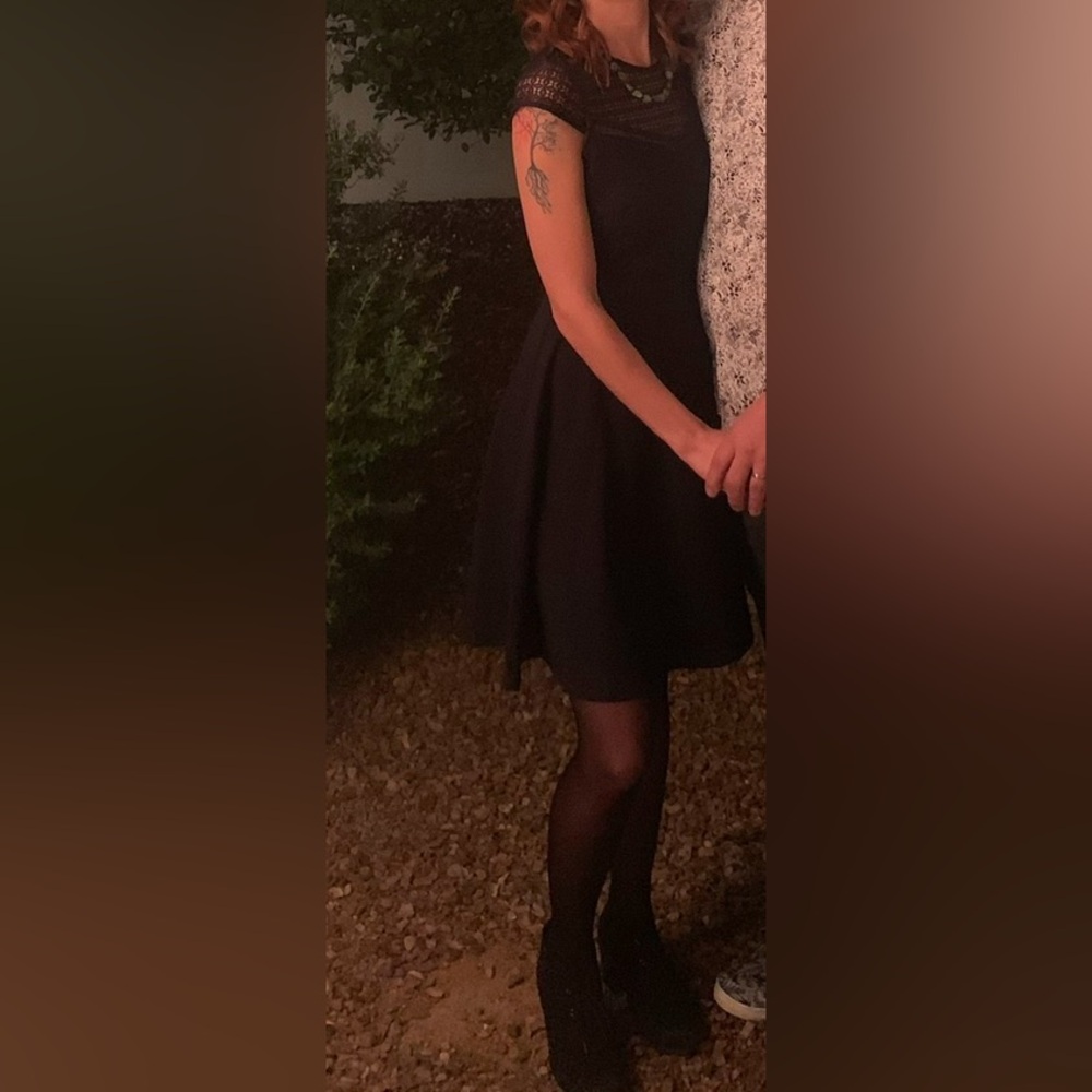 H&M  Navy Cocktail Dress Size XS